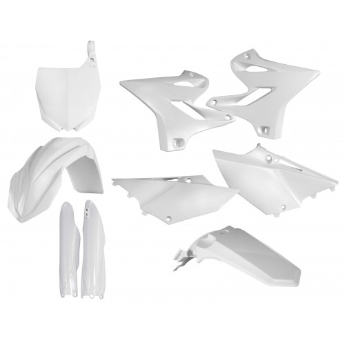 KIT PLÁSTICOS COMPLETO ACERBIS YAMAHA YZ 125 / 250 2015 - 2017 BRANCO